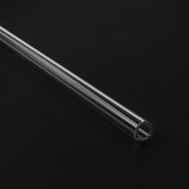 Alphacool HardTube 16/11mm Borosilikatglas 90 Grad Winkel 20/40cm - klar