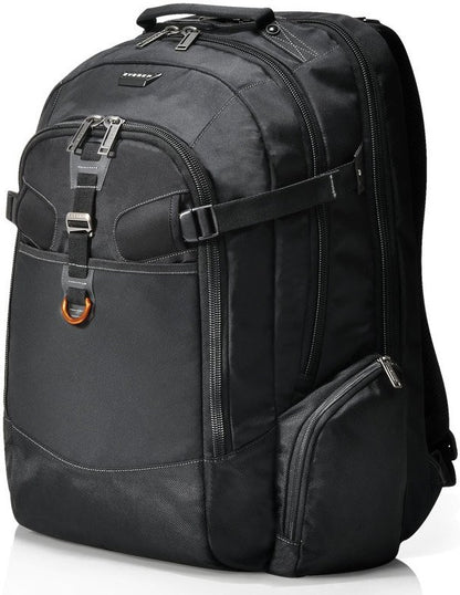 Everki Titan XXL Laptop Backpack - schwarz/orange