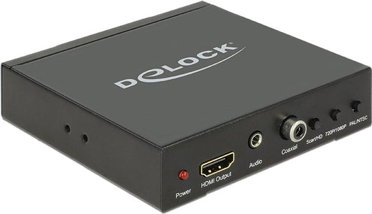 Delock Konverter SCART / HDMI > HDMI mit Scaler