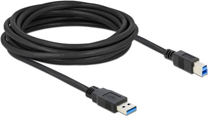 Delock USB 3.0 Verbindungskabel Typ A -> Typ B - 5m