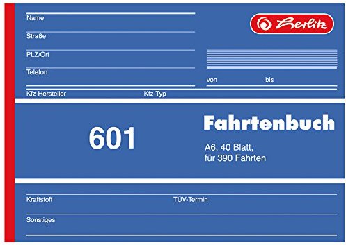 Herlitz herl Fahrtenbuch