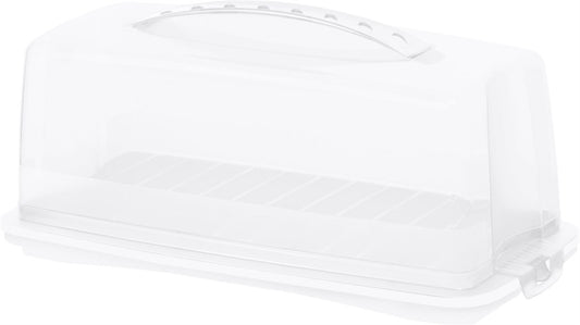 Rotho Cakebutler Fresh Transparent/Weiss