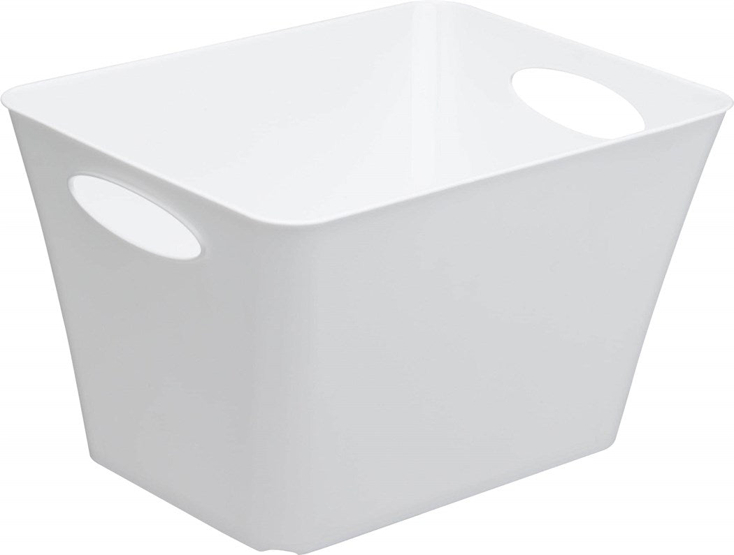 Rotho Aufbewahrungsbox Living Box 24 Liter Weiss