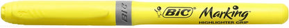 Bic Leuchtmarker Brite Liner Grip, gelb