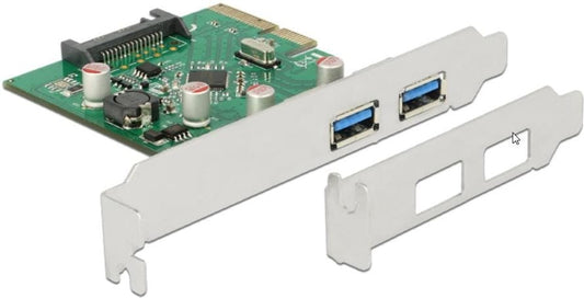 Delock PCI-Express-Karte 89554 USB 3.1 Gen2 - 2x USB-A