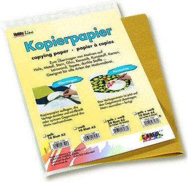 KREUL Kohlepapier weiss A3 10 Blatt