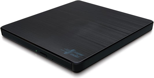 Hitachi-LG Slim Portable DVD-Brenner GP60 - schwarz