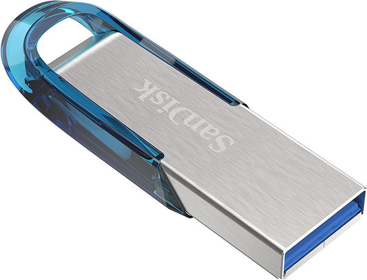 SanDisk Ultra Flair (32GB, USB 3.0) - silber/blau