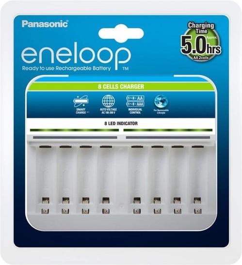 Panasonic BQ-CC63 Eneloop Ladegerät 8x1