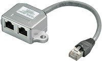 MicroConnect Y-ADAPTER RJ45-2xRJ45 M/F 8P