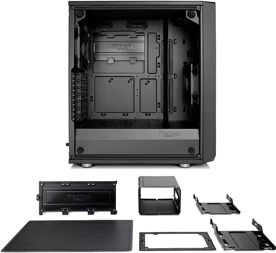 Fractal Design Meshify C Tempered Glass - schwarz