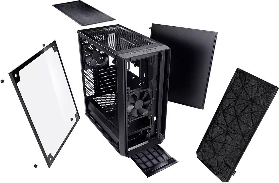 Fractal Design Meshify C Tempered Glass - schwarz