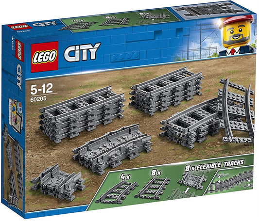 Lego City - Schienen und Kurven