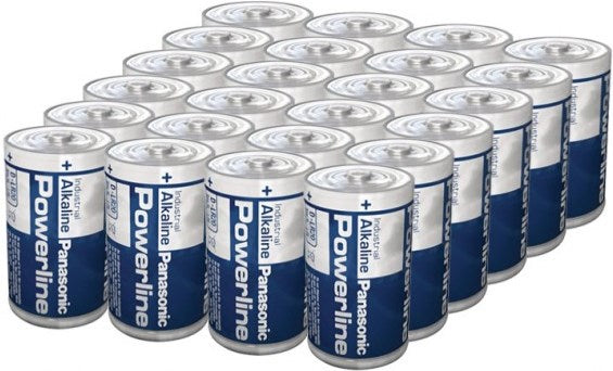 Panasonic Powerline Industrial D/LR20 - 24-Pack