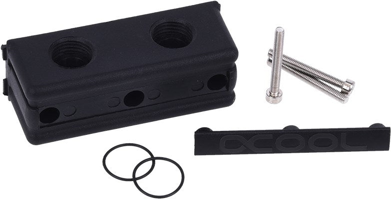 Alphacool Eisblock GPX Acryl Terminal Block - Black