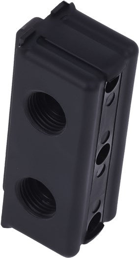 Alphacool Eisblock GPX Acryl Terminal Block - Black