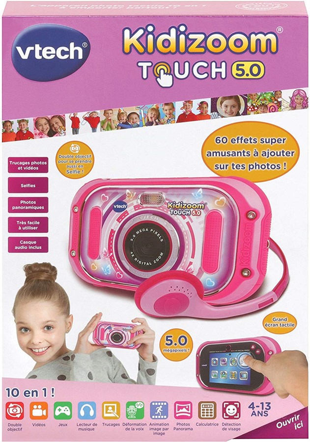 VTech Kinderkamera Kidizoom Touch 5.0 (FR) - pink