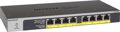 Netgear GS108LP ProSafe (8-Port Gigabit, 60,5W PoE+)