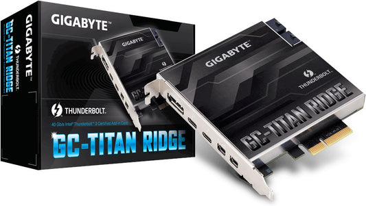 Gigabyte GC-Titan Ridge Dual Thunderbolt 3 PCIe-Card