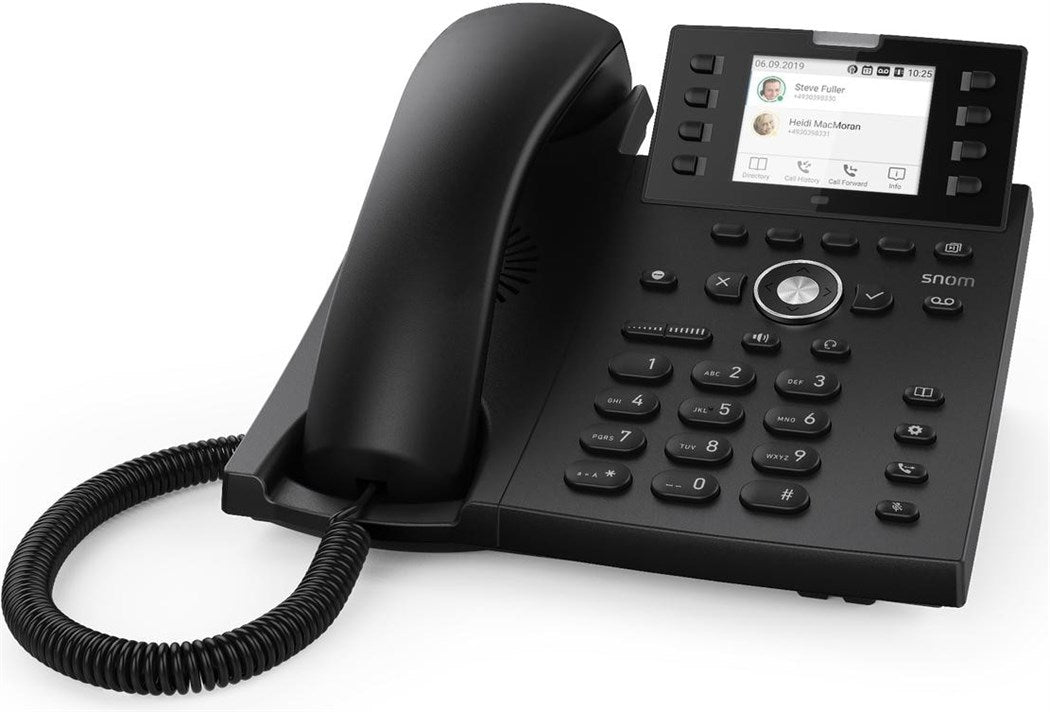 Snom Tischtelefon D335 Schwarz