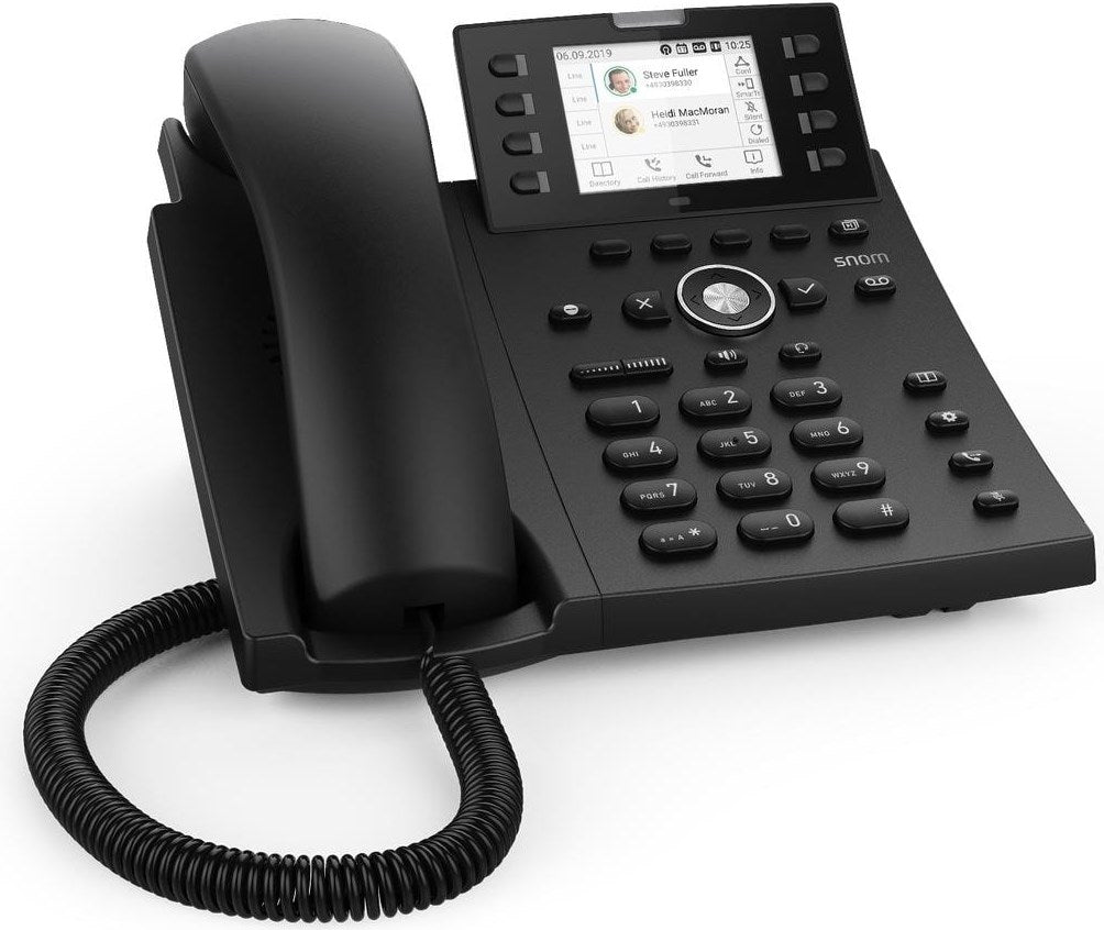 Snom Tischtelefon D335 Schwarz