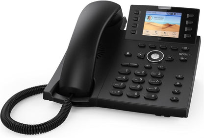 Snom Tischtelefon D335 Schwarz