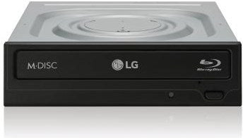 LG HLDS BDRW 16x SATA bulk schwarz 16xBD, 16xDVD±R, BH16NS55