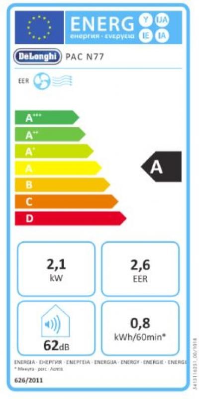 DeLonghi PAC N 77 Eco Monoblock-Klimagerät