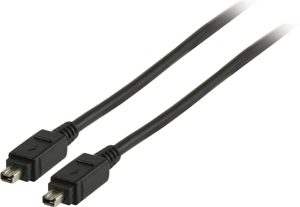 Line FireWire 400-Kabel FireWire 4-pol. male - FireWire 4-pol. male 2.00 m Schwarz