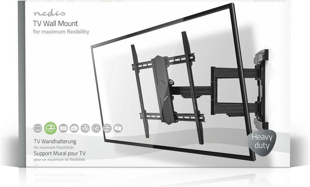 Nedis Vollbewegliche-TV-Wandhalterung, 43-90"