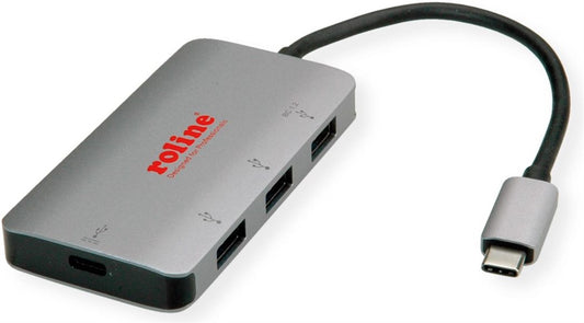 Roline Hub, USB 3.2 Gen1, 3/1-Port, passiv/aktiv