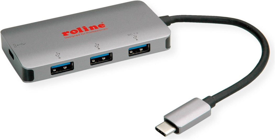 Roline Hub, USB 3.2 Gen1, 3/1-Port, passiv/aktiv