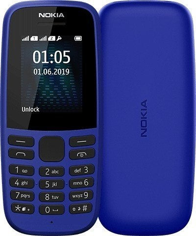 Nokia 105 (2019) Dual-SIM - blau