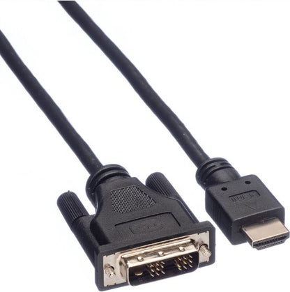 Blank Kabel DVI (18+1) - HDMI ST/ST, schwarz - 2m