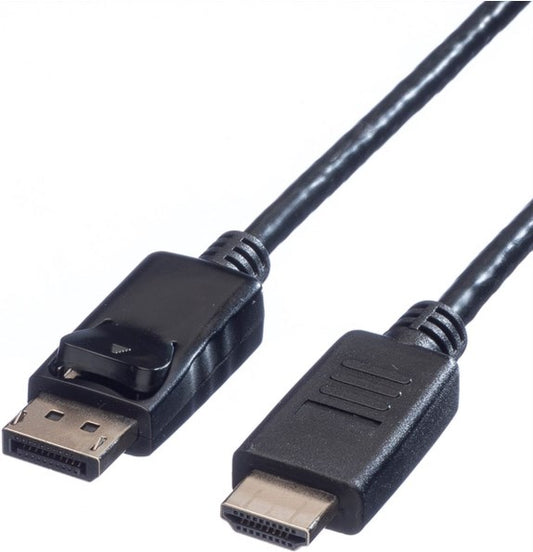 Blank DisplayPort Kabel DP - HDMI, ST/ST - 3m