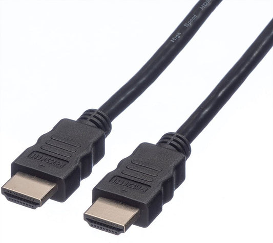 Blank 8K HDMI Ultra HD Kabel mit Ethernet, ST/ST, schwarz, 1m