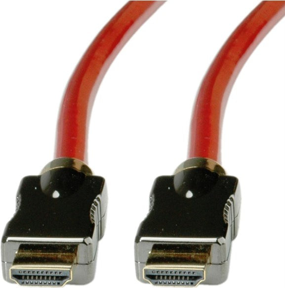 Blank 8K HDMI Ultra HD Kabel mit Ethernet, ST/ST, rot, 1m