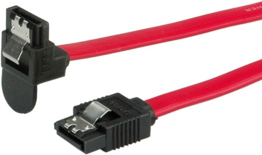 Blank Int. SATA 6.0 Gbit/s HDD-Kabel mit Schnappverschluss, gewinkelt, 0,5 m