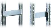 Rittal Continuous slide rail for two pai