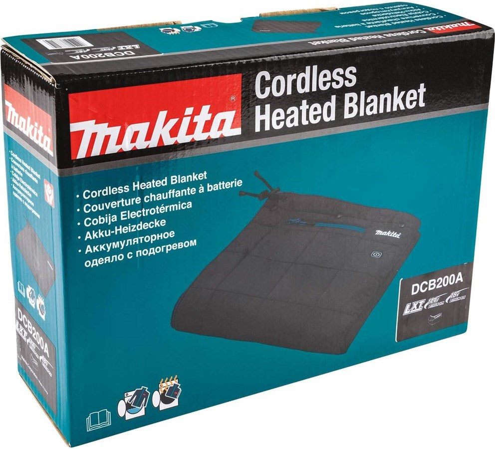 Makita Heizdecke LXT, schwarz/blau