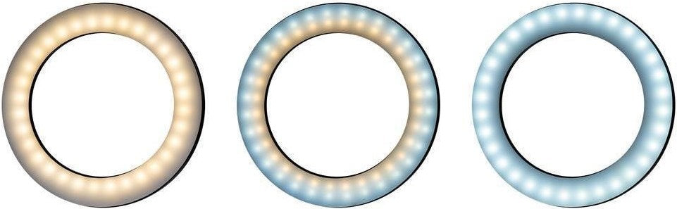 Dörr Videoleuchte LED Selfie Ringlicht Bi-Color SLR-16