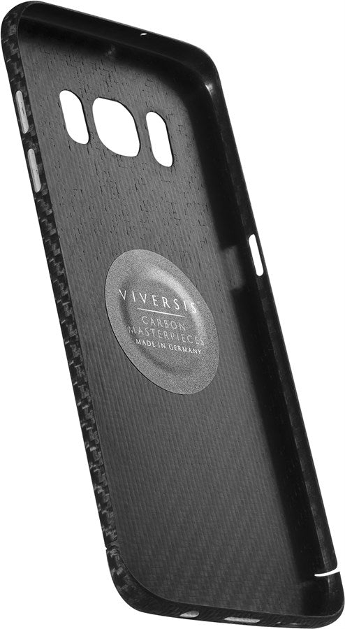 Viversis CARBON Smartphone Cover MMS, Samsung S8+, schwarz