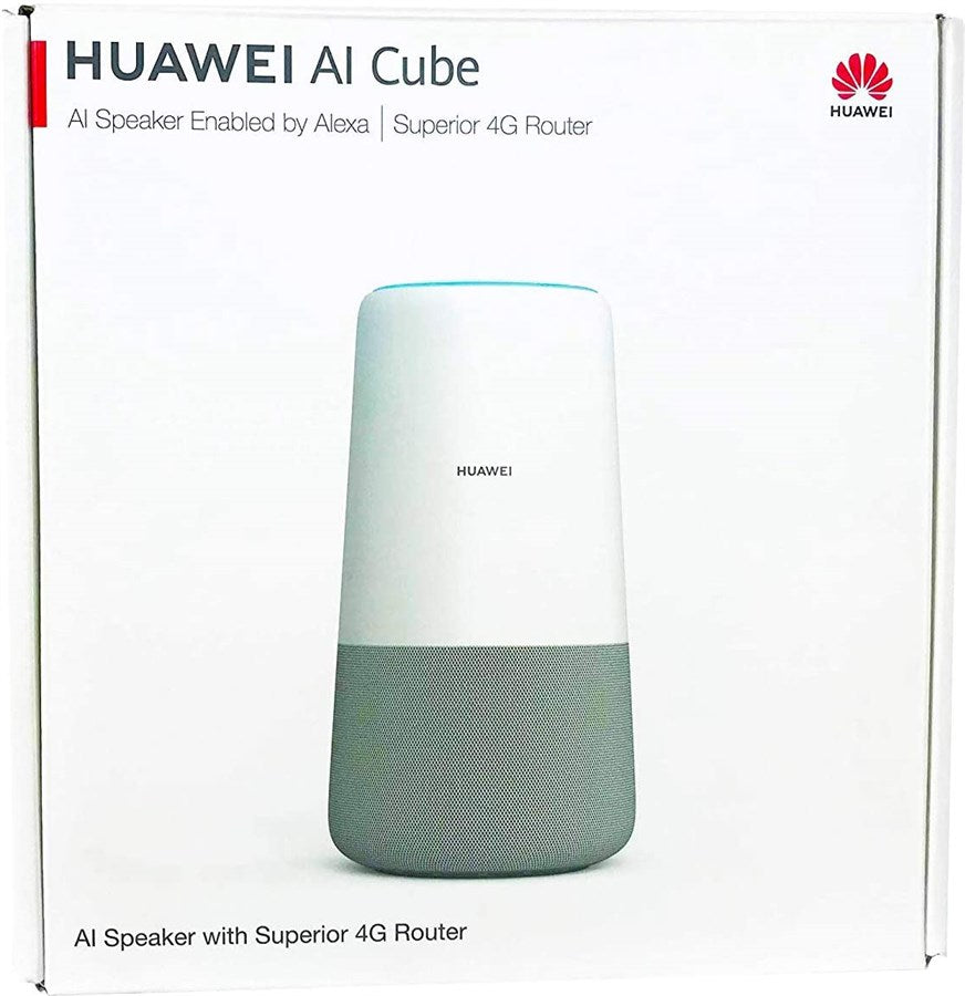 Huawei AI Cube, 4G Router Smart Speaker - weiss