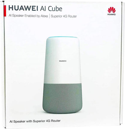 Huawei AI Cube, 4G Router Smart Speaker - weiss