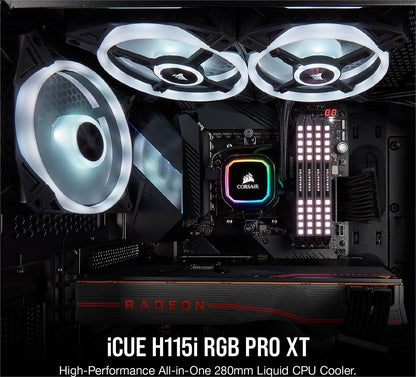 Corsair Hydro Series iCUE H115i RGB Pro XT 280mm