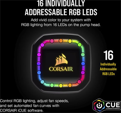 Corsair Hydro Series iCUE H115i RGB Pro XT 280mm