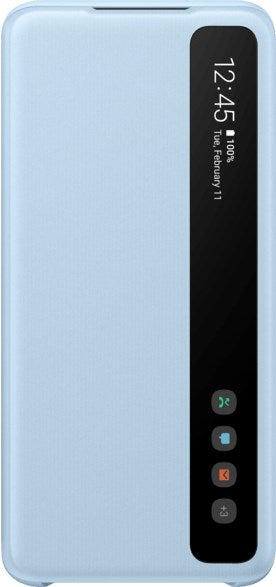 Samsung Smart Clear View Cover für Galaxy S20/S20 5G - blau