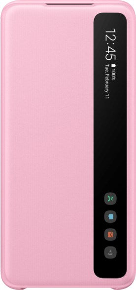 Samsung Smart Clear View Cover für Galaxy S20 - pink