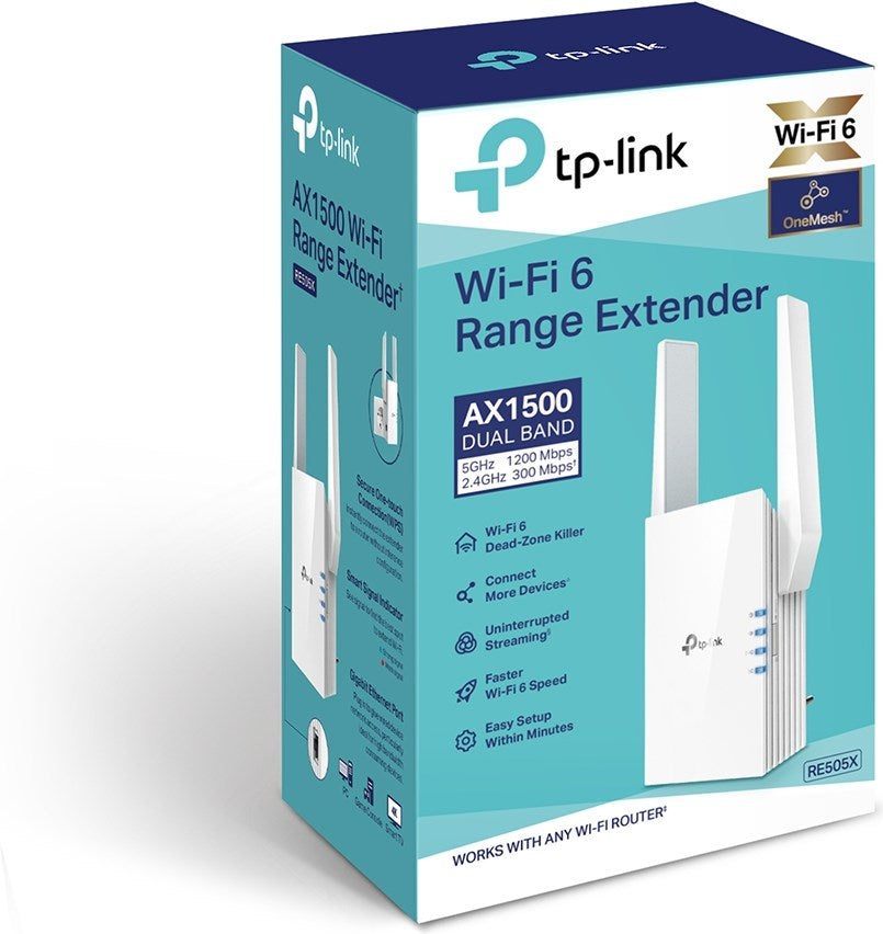 TP-Link AX1500 WI-FI 6 RANGE EXTENDER