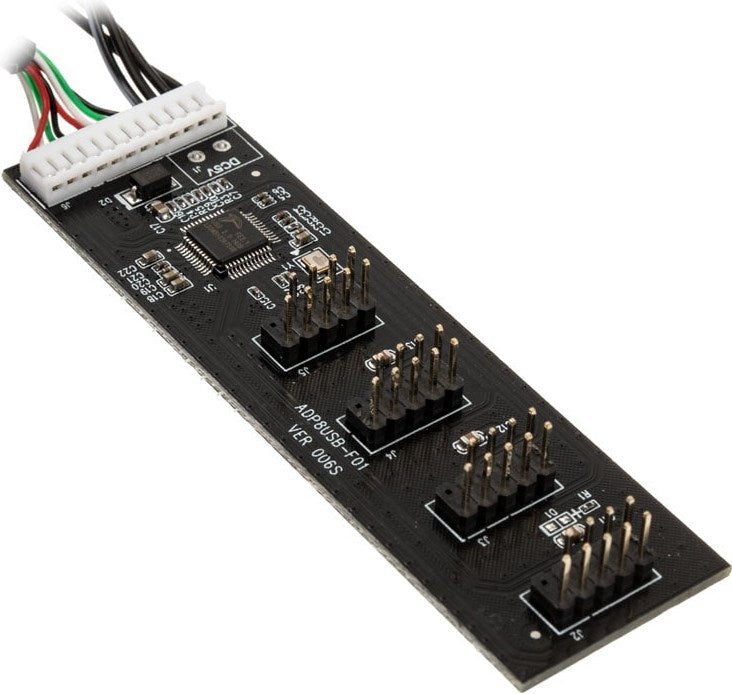 Kolink USB 2.0 Hub-Karte, inkl. 60cm USB- & Molex-Kabel